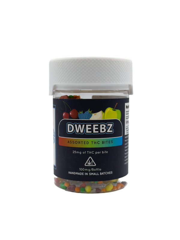 Buzz City Dweebz 25mg Nerd Gummy Clusters