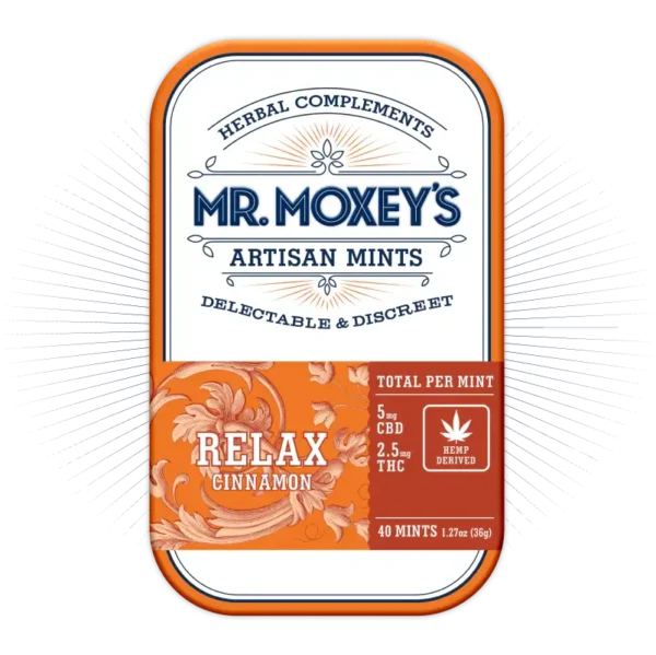 Mr. Moxey's Mints Relax Cinnamon Mints