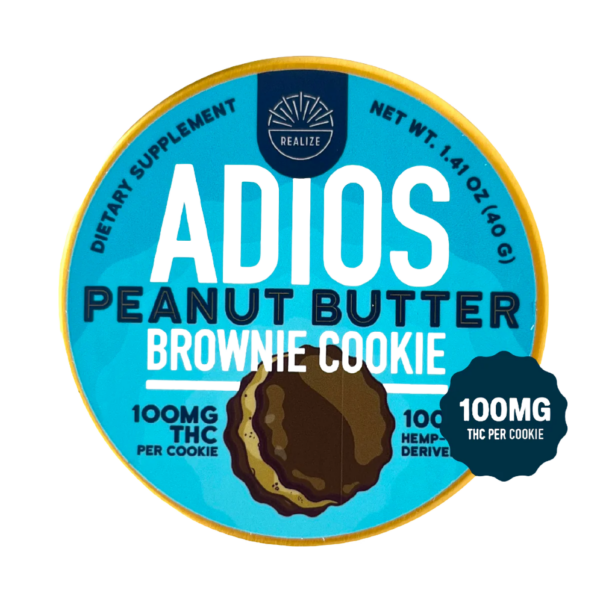 Realize Adios Peanut Butter Brownie Cookie