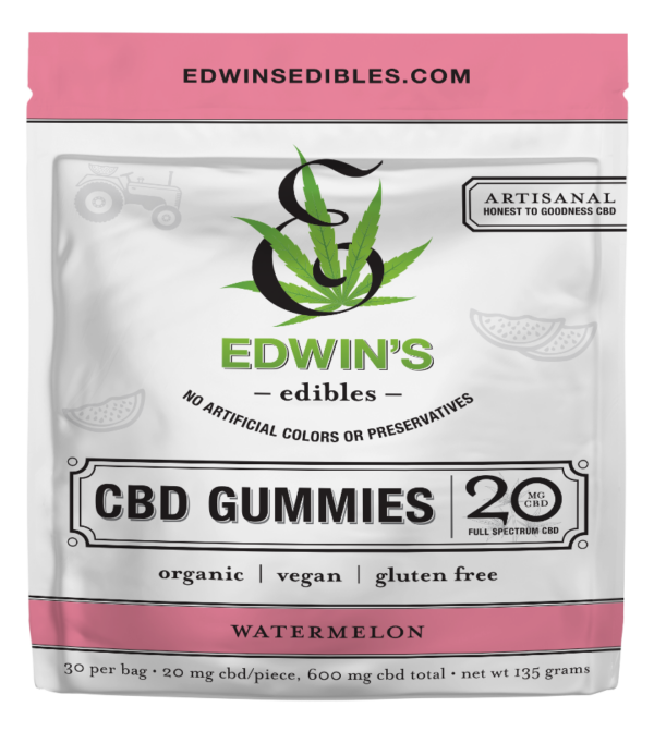 Edwins Organic CBD Gummies