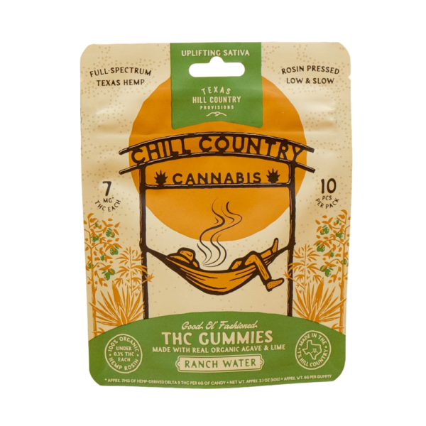 Chill Country Ranch Water Rosin Gummies - Sativa