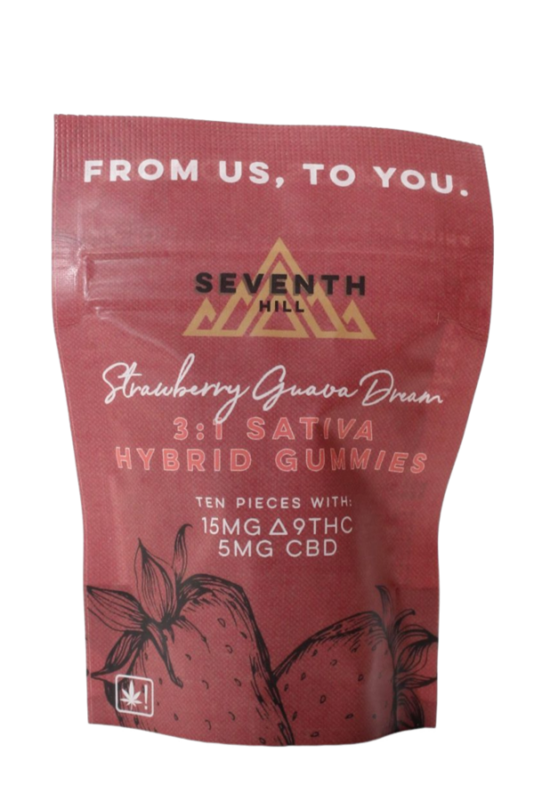 Seventh Hill 3:1 Sativa Hybrid Gummies
