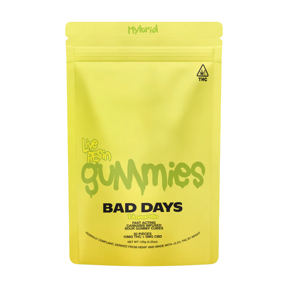 Bad Days Limoncello Live Resin Gummies