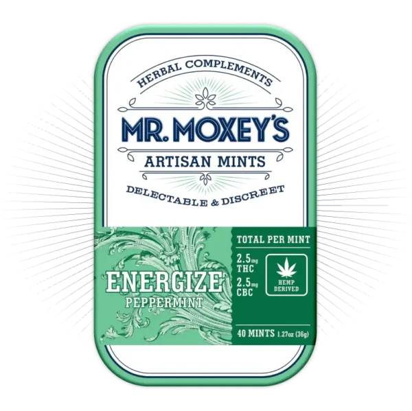 Mr. Moxey's Mints Energize Peppermint Mints