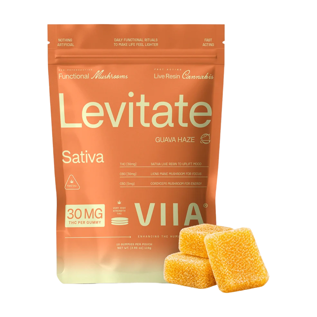 VIIA Levitate Sativa Gummies
